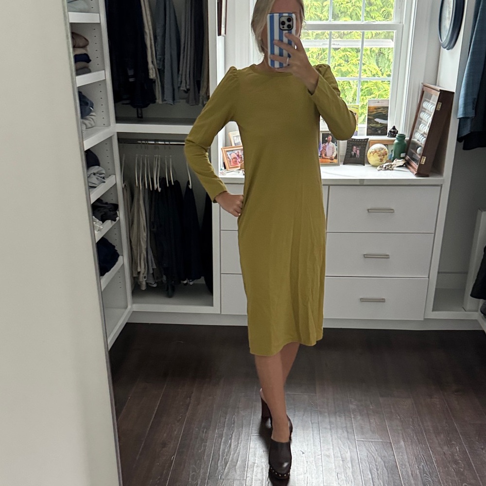 Universal Thread Olive Green Midi Dress XS